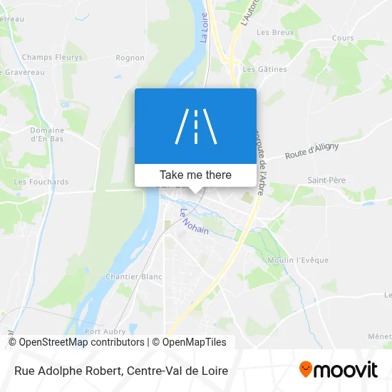 Rue Adolphe Robert map