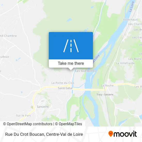 Rue Du Crot Boucan map