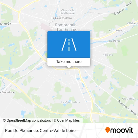 Rue De Plaisance map