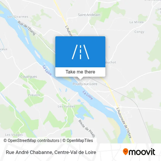 Rue André Chabanne map
