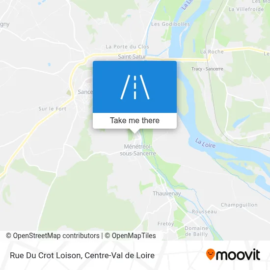 Rue Du Crot Loison map