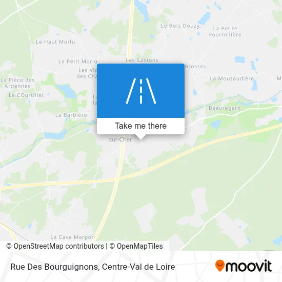 Rue Des Bourguignons map