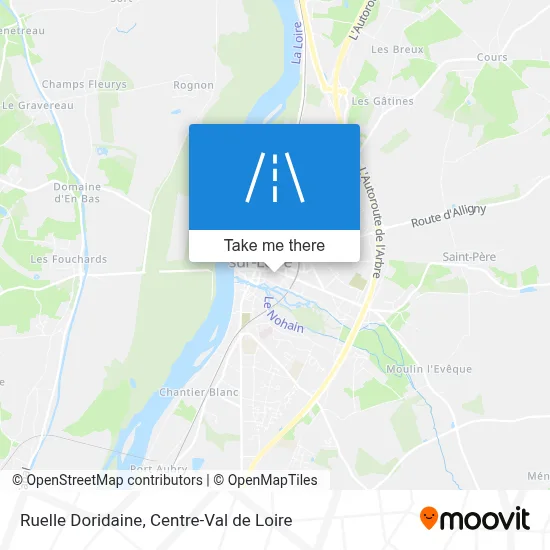 Ruelle Doridaine map