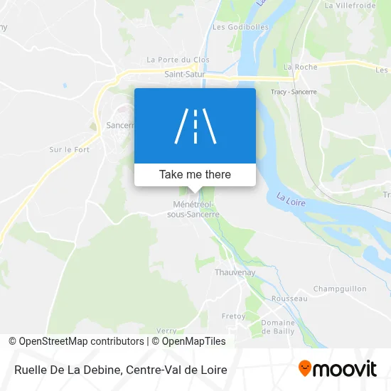 Ruelle De La Debine map