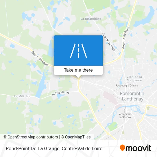 Rond-Point De La Grange map