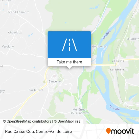 Rue Casse Cou map