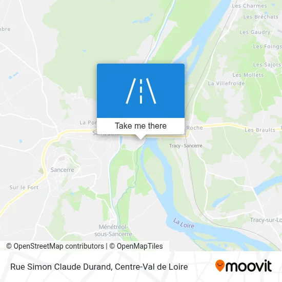 Rue Simon Claude Durand map