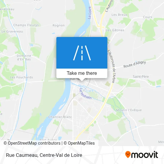 Rue Caumeau map