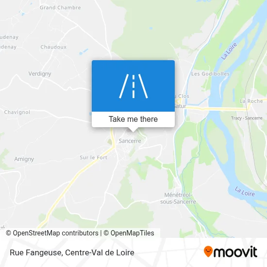Rue Fangeuse map