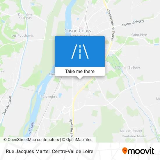 Rue Jacques Martel map