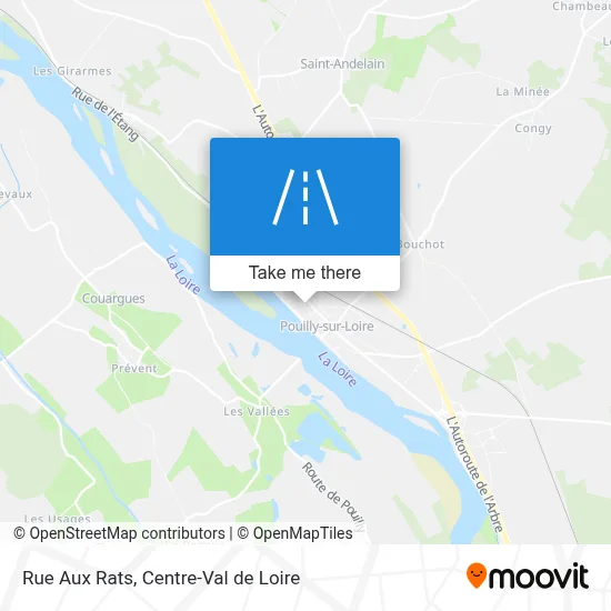 Rue Aux Rats map
