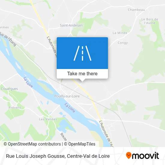 Rue Louis Joseph Gousse map