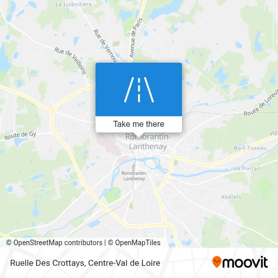 Ruelle Des Crottays map
