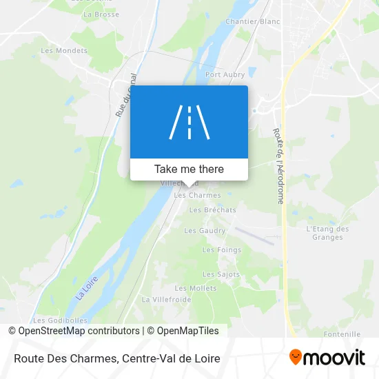 Route Des Charmes map