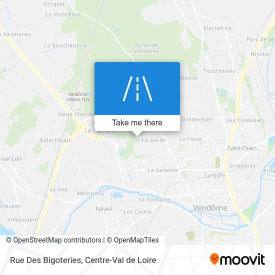 Rue Des Bigoteries map