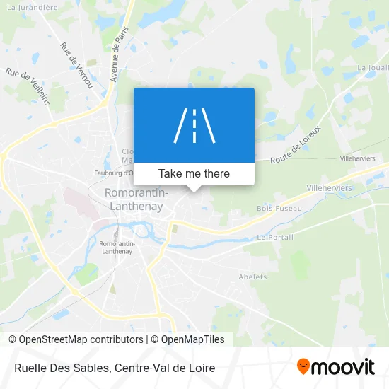 Ruelle Des Sables map