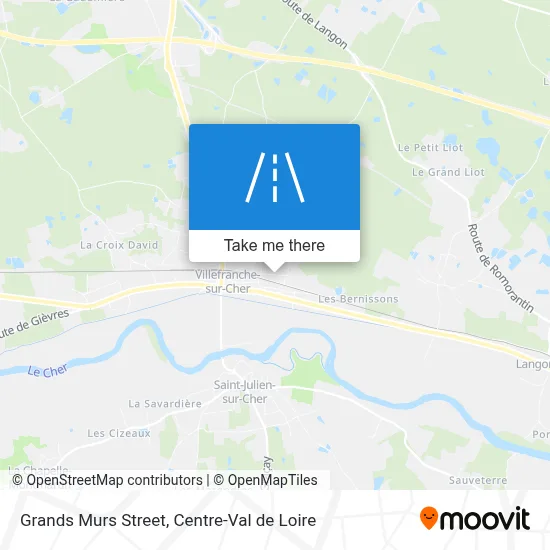 Rue Des Grands Murs map