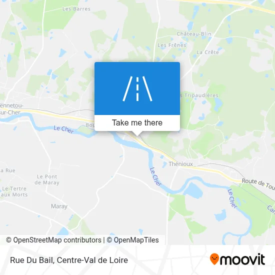 Rue Du Bail map