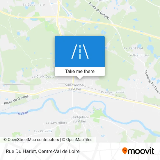 Rue Du Harlet map