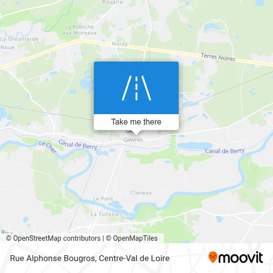 Rue Alphonse Bougros map