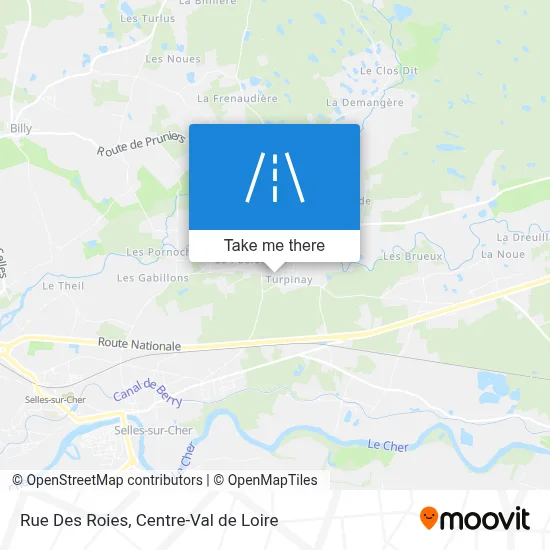 Rue Des Roies map