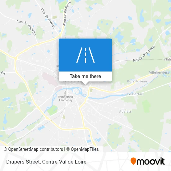 Rue Des Drapiers map