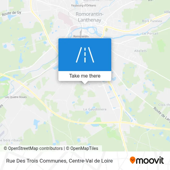 Rue Des Trois Communes map