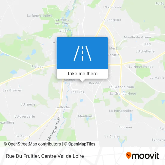 Rue Du Fruitier map