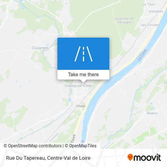 Rue Du Tapereau map