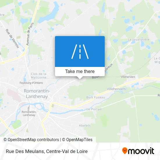 Rue Des Meulans map