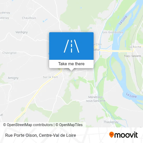 Rue Porte Oison map