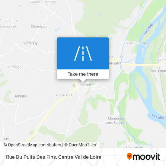 Rue Du Puits Des Fins map