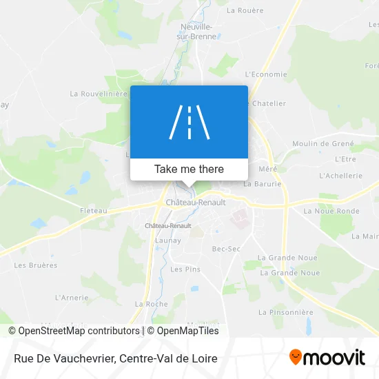 Rue De Vauchevrier map