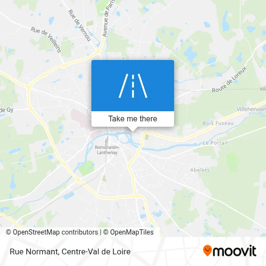 Rue Normant map