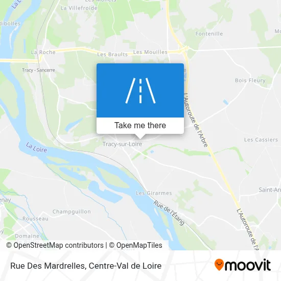 Rue Des Mardrelles map