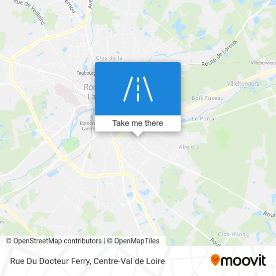 Rue Du Docteur Ferry map