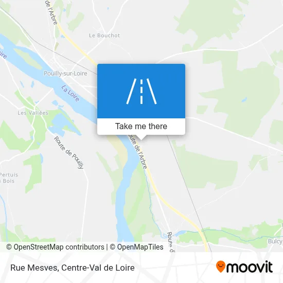 Rue Mesves map