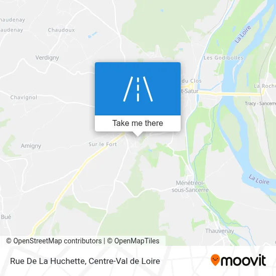 Rue De La Huchette map