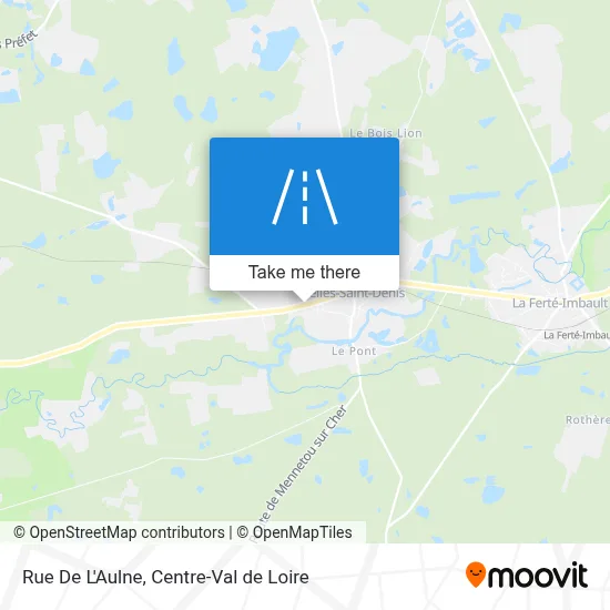 Rue De L'Aulne map