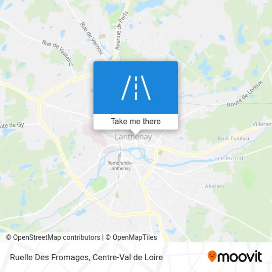 Ruelle Des Fromages map