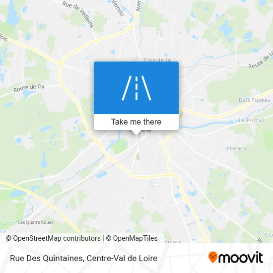 Rue Des Quintaines map