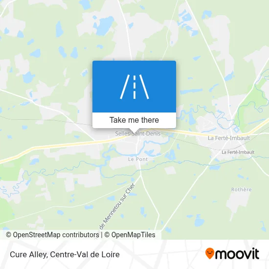 Ruelle De La Cure map