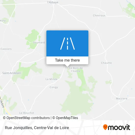 Rue Jonquilles map