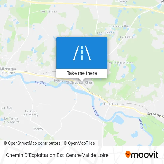Chemin D'Exploitation Est map