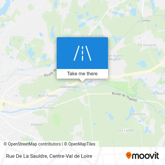 Rue De La Sauldre map