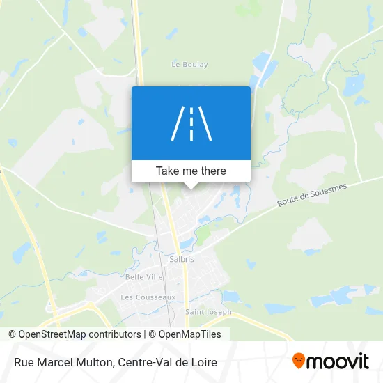 Rue Marcel Multon map
