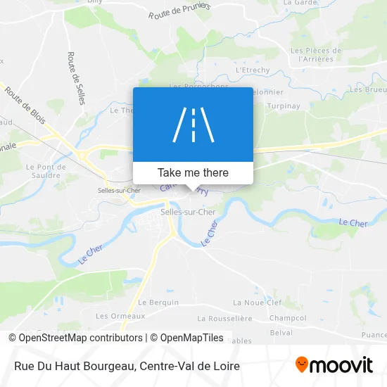 Rue Du Haut Bourgeau map