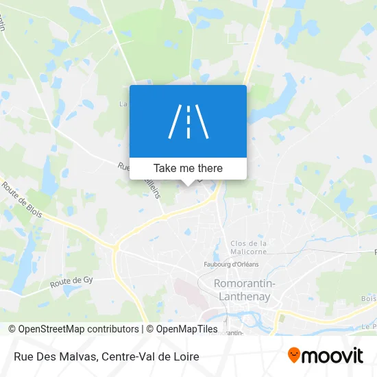 Rue Des Malvas map