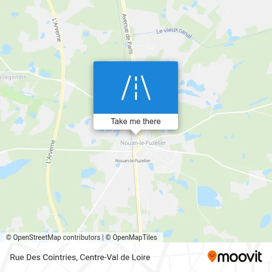 Rue Des Cointries map
