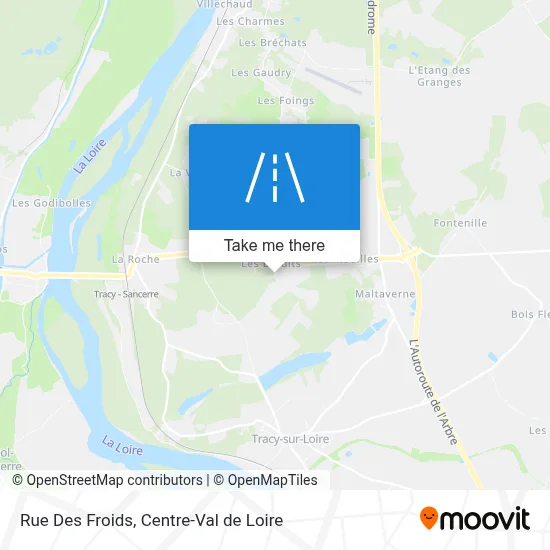 Rue Des Froids map
